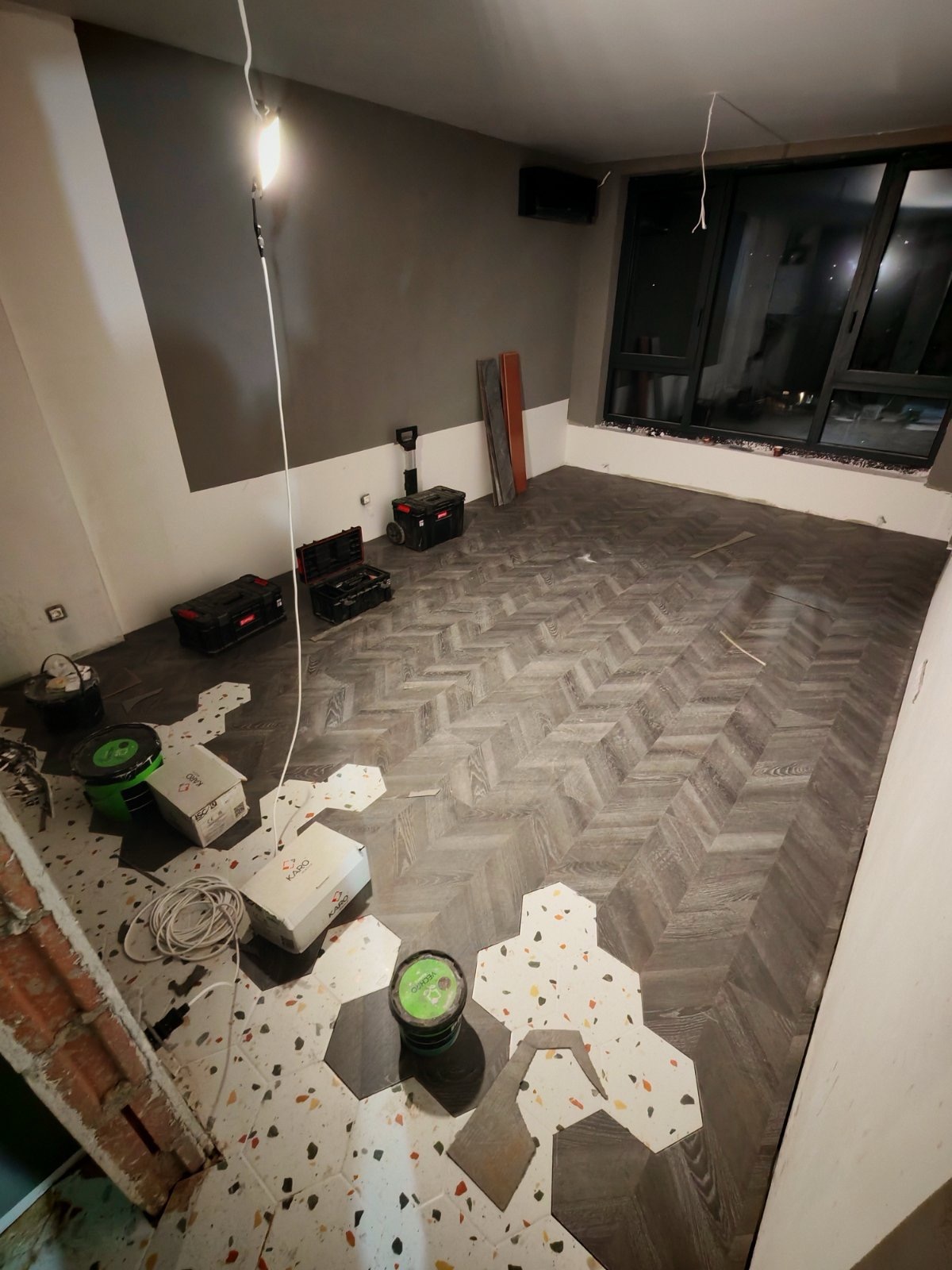 Монтаж на паркет